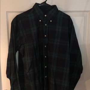 Brooks Brothers Black Watch M dress shirt